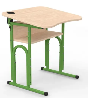 Стіл учнівський 05 №4-6/600х500 рег.нахил МФ Вересень